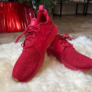 adidas Red Athletic Shoes
